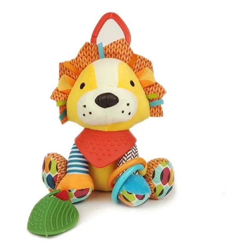 EDWINAYY - Peluche Sensorial Sonajero Con Multiples Texturas Bebe