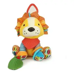 EDWINAYY - Peluche Sensorial Sonajero Con Multiples Texturas Bebe