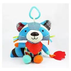 EDWINAYY - Peluche Sensorial Sonajero Con Multiples Texturas Bebe