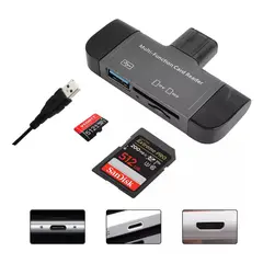 YAYKO - Adaptador 7 En 1 Lector Tarjetas Sd Y Tf, 3.0 Usb