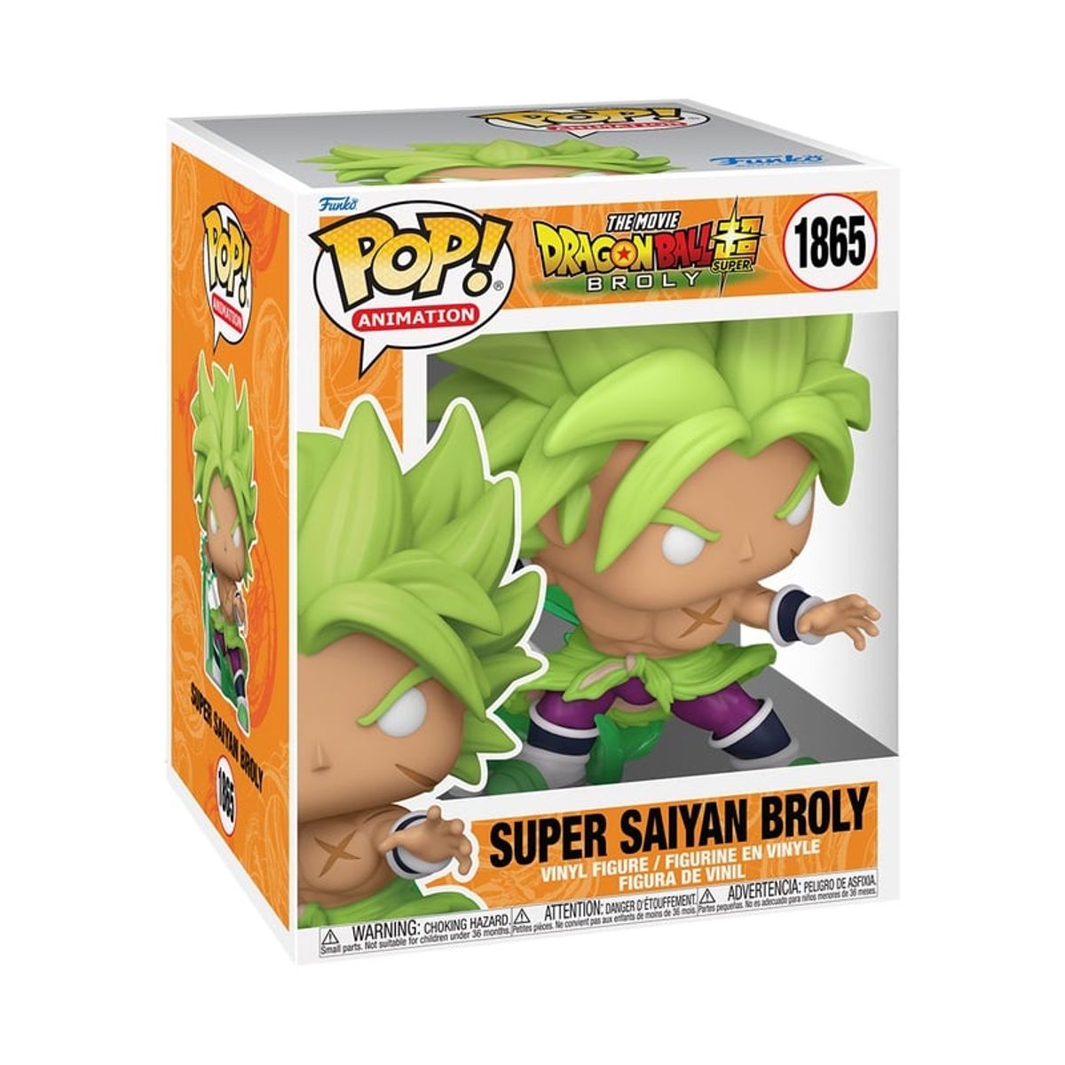 FUNKO - Funko Pop Dragon Ball – Broly Super Saiyajin 1865