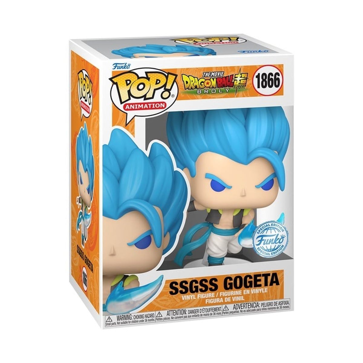 FUNKO - Funko Pop Dragon Ball – Gogeta Blue 1866