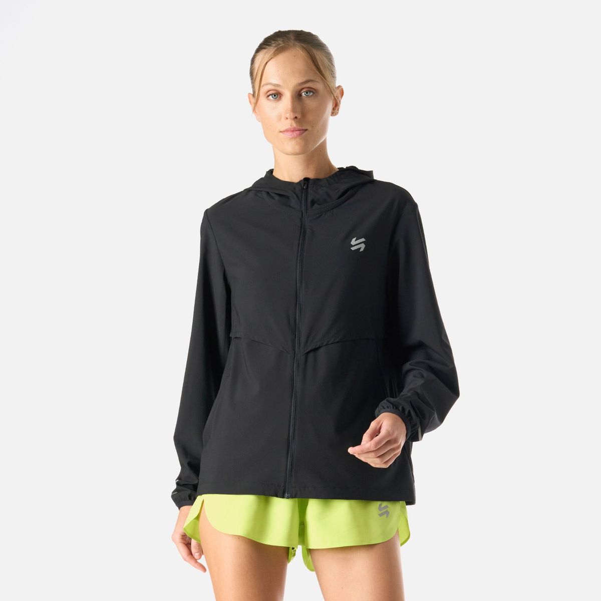 VULCANO - Chaqueta Mujer Built To Move Pro Windbreaker Jacket Negro Vulcano