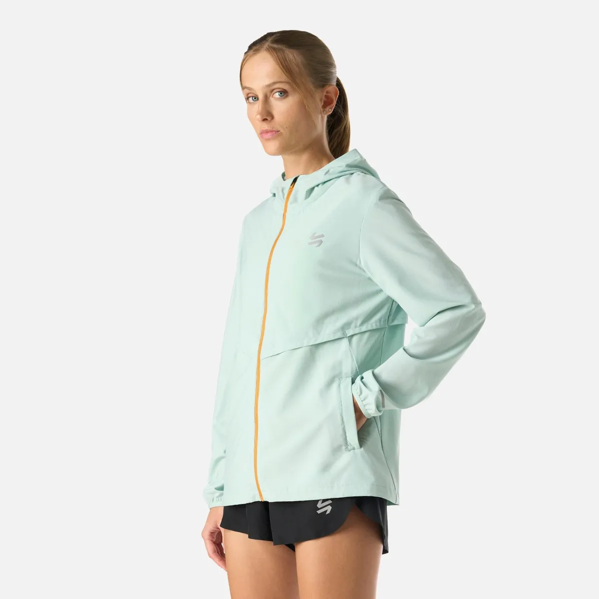 VULCANO - Chaqueta Mujer Built To Move Pro Windbreaker Jacket Jade Vulcano