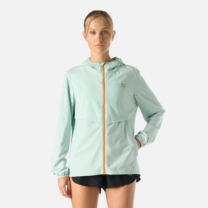 VULCANO - Chaqueta Mujer Built To Move Pro Windbreaker Jacket Jade Vulcano