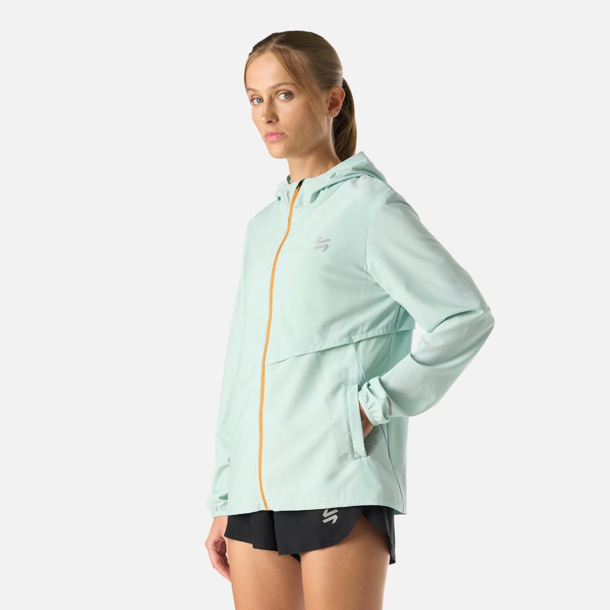 VULCANO - Chaqueta Mujer Built To Move Pro Windbreaker Jacket Jade Vulcano