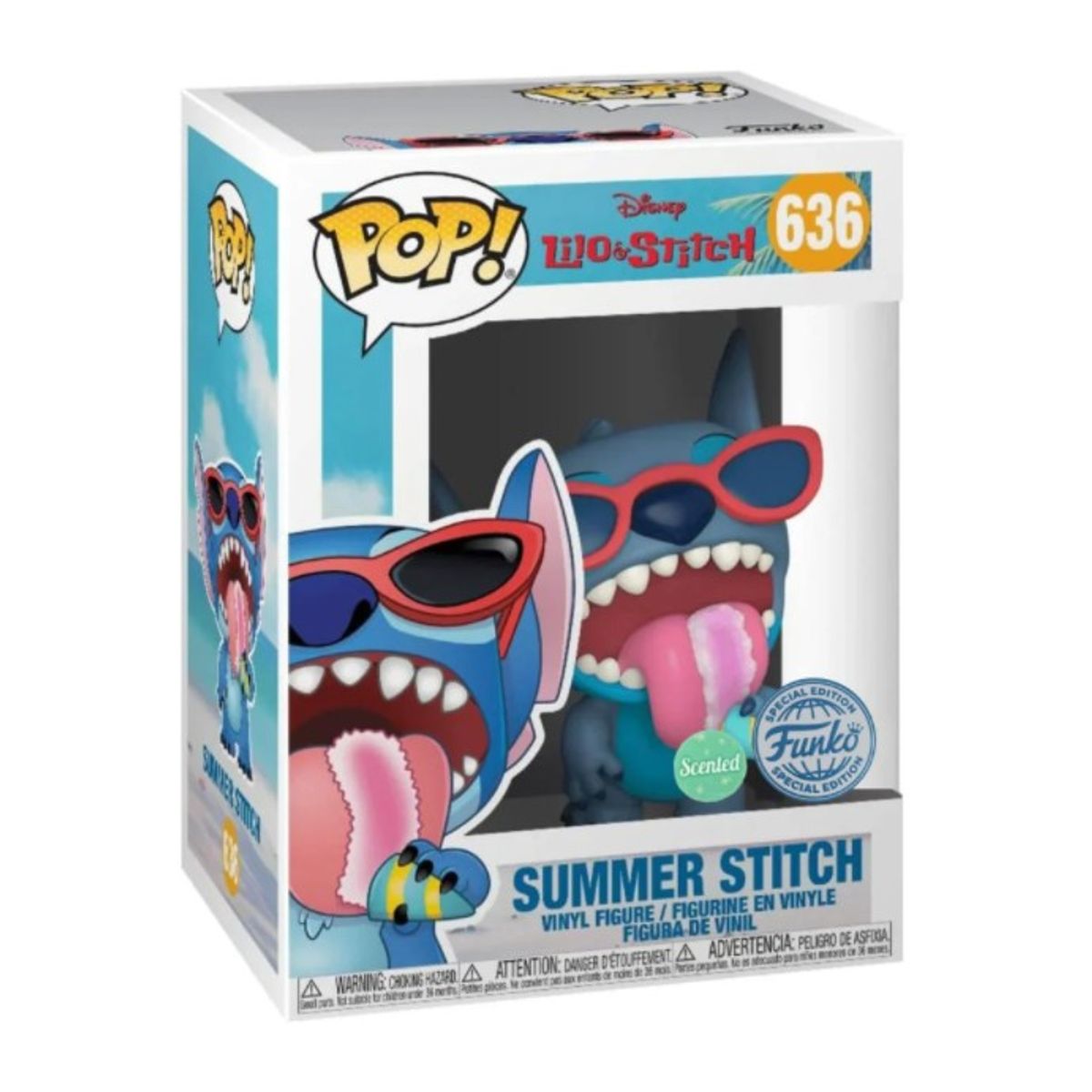 FUNKO - Funko Pop Disney  Stitch Con Olor 636