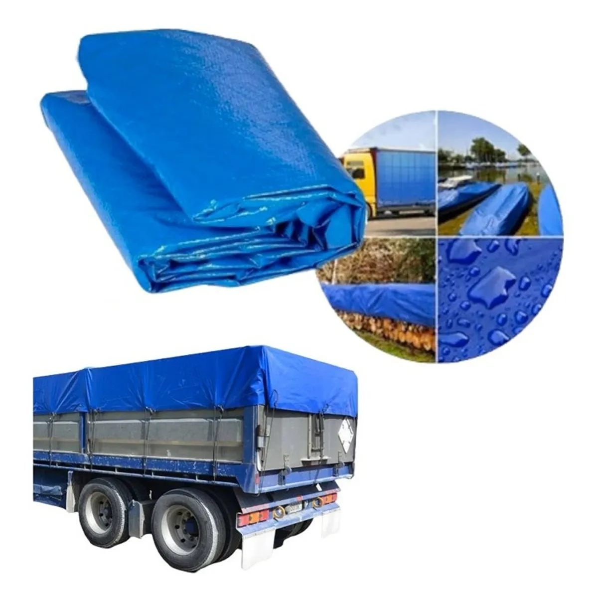 GENERICO - Lona Carpa Multiusos Impermeable 4x5 Metros