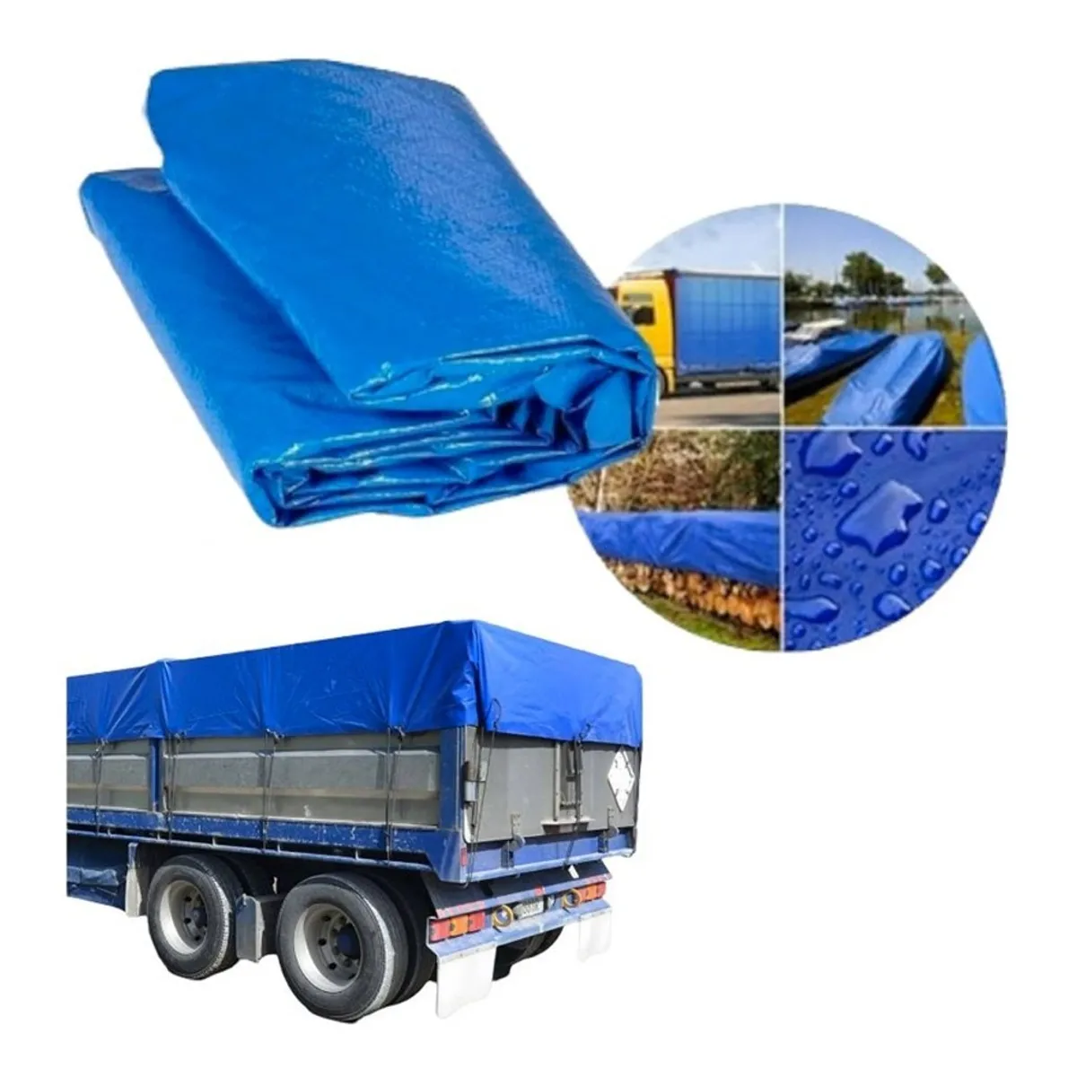 GENERICO - Lona Carpa Multiusos Impermeable 4x5 Metros