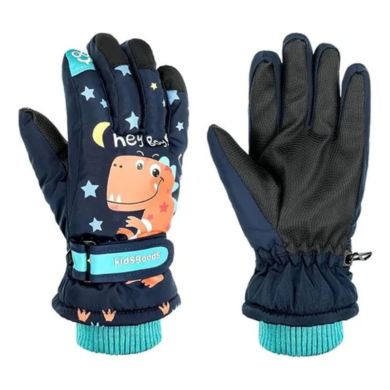 EDWINAYY - Guantes Nieve Ski Termicos Ni?os Guantes Invierno Esqui Nina