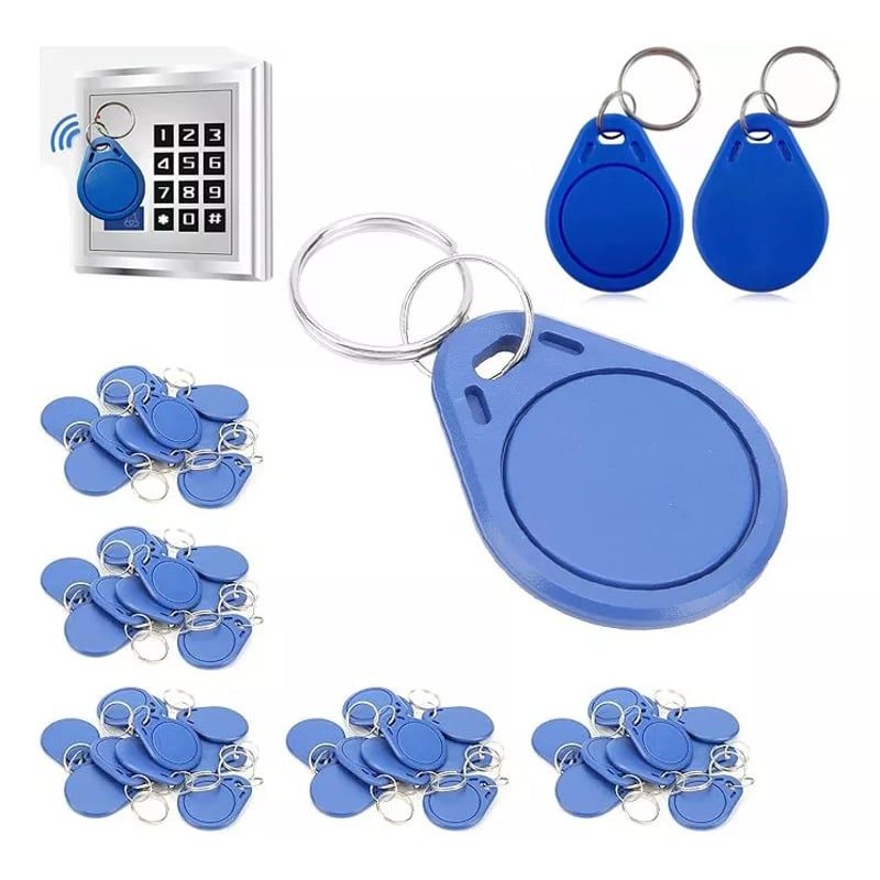 GENERICO - 50 X Tag Llavero Rfid Nfc S50 1k 13.56 Mhz