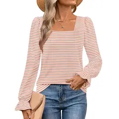 BLWOENS - Polera Manga Larga Mujer - Rosa
