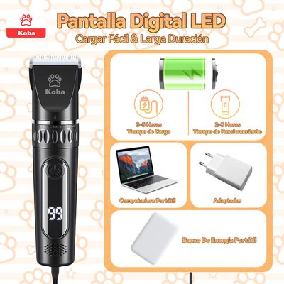 Imagen 2 del producto 13 En 1 Kit De Maquina Corta Pelo Inalambrica Mascota Perro