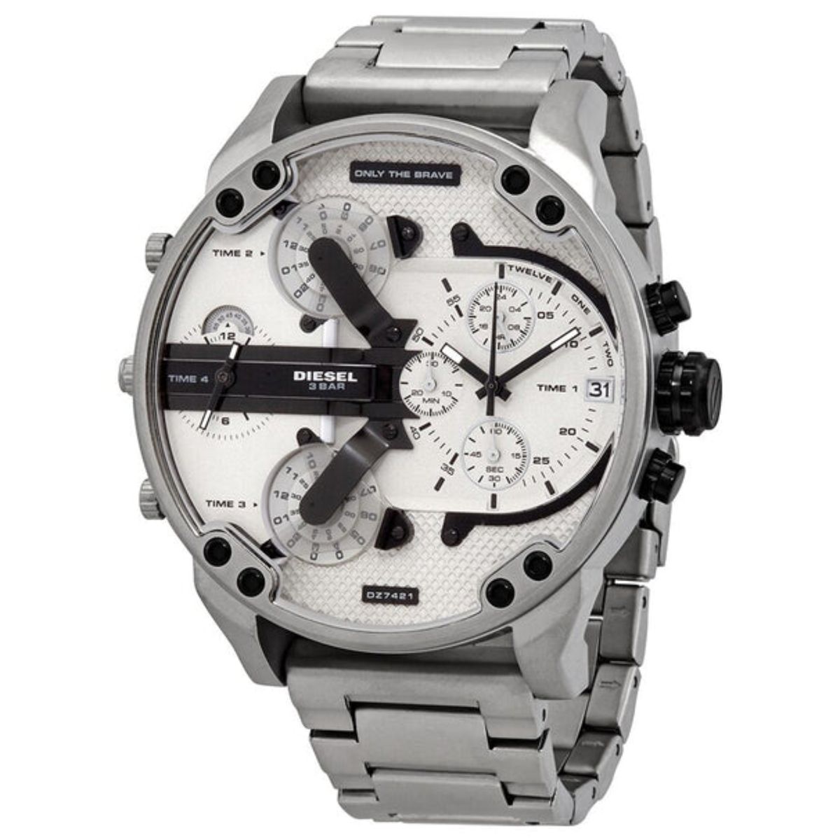 DIESEL - Reloj Diesel Mr Daddy 20 Dz7421 Plateado