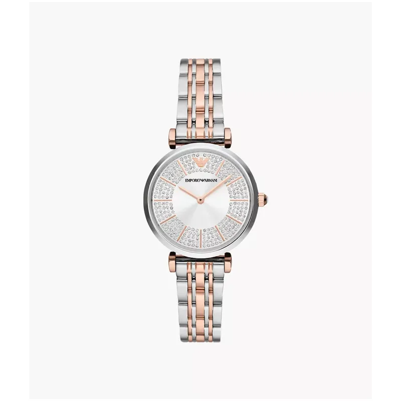 EMPORIO ARMANI - Reloj Emporio Armani Gianni T-Bar Ar11537 Bicolor