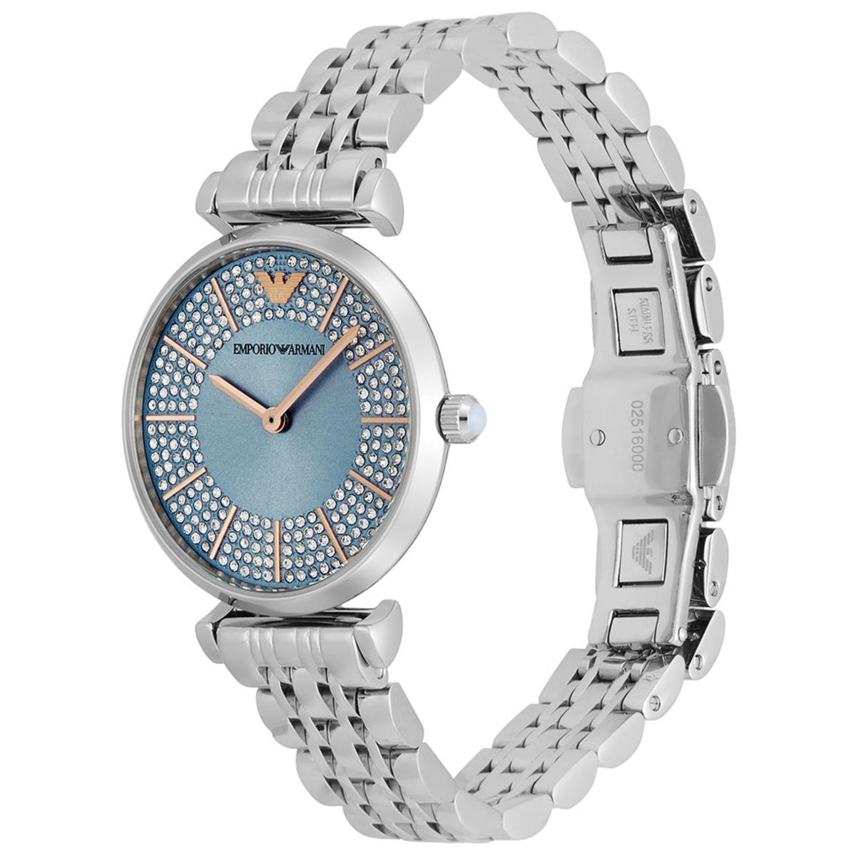 EMPORIO ARMANI - Reloj Emporio Armani Gianni T Bar Ar11594 Plateado