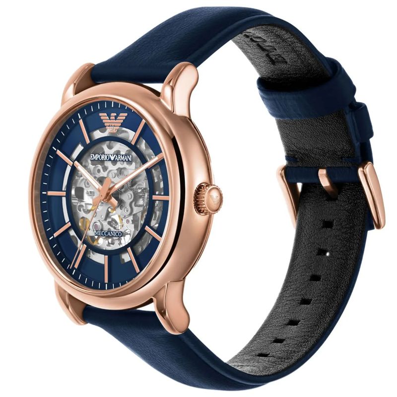 EMPORIO ARMANI - Reloj Emporio Armani Meccanico Ar60050 Azul