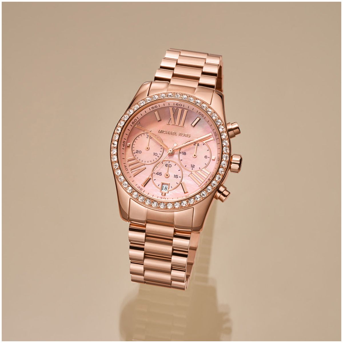 MICHAEL KORS - Reloj Michael Kors Lexington Mk7242 Oro rosa