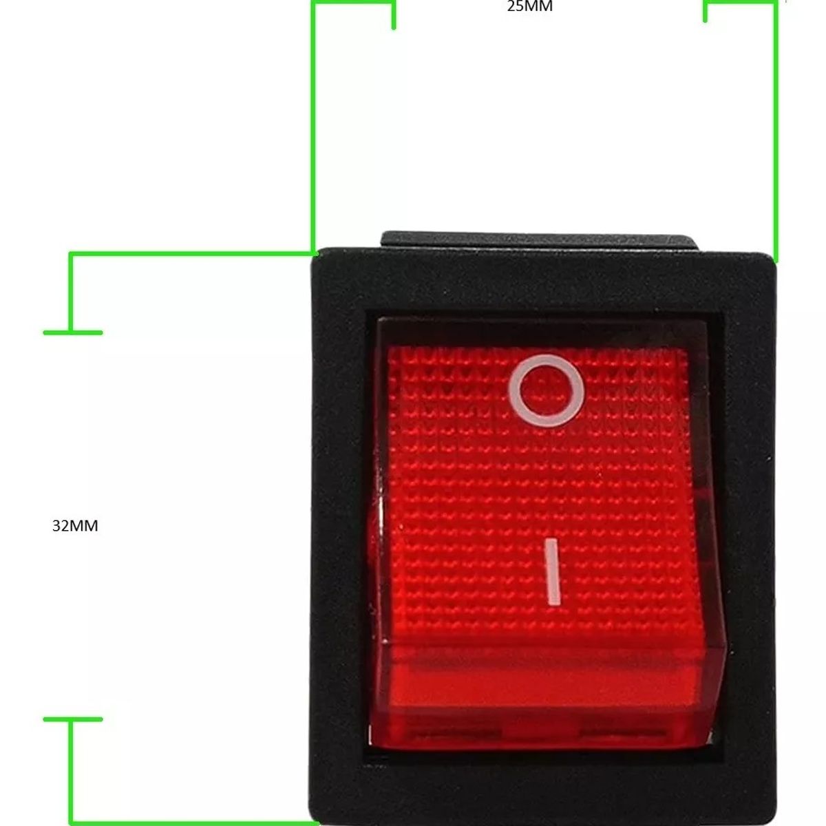 KUANGYE - Interruptor Para Soldadora 4 Pines