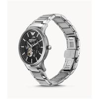 Reloj Meccanico Ar60055 Plateado