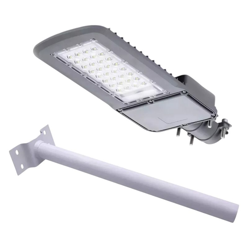 WANT - Luminaria Pública Pubstreet 110w 5000k Luz Fría Con Soporte