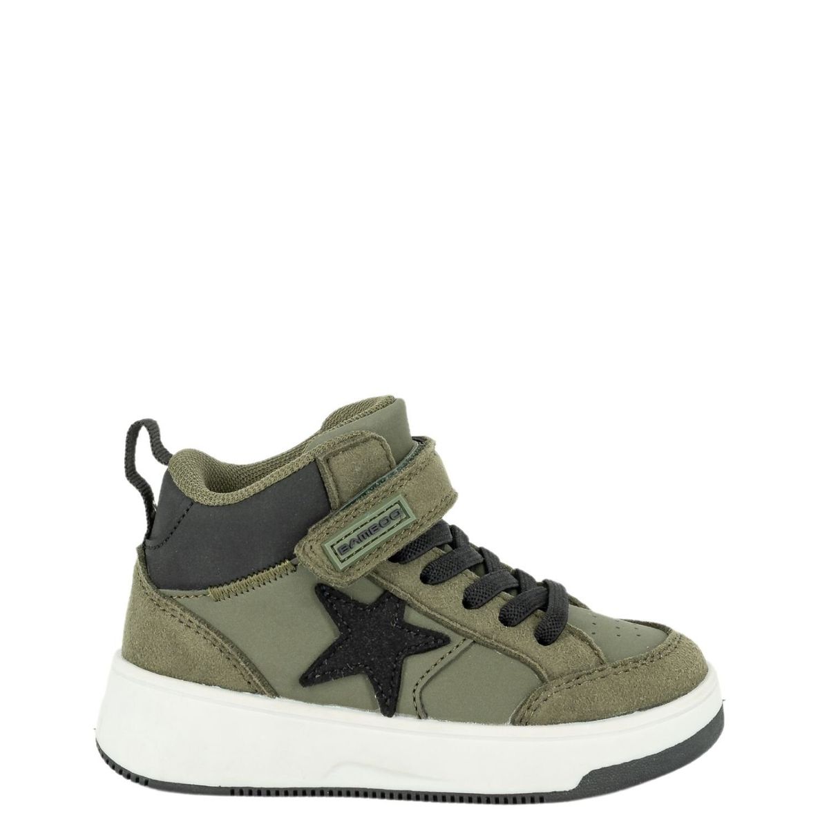 BAMBOO - Zapatilla Niño Verde Roma Bamboo