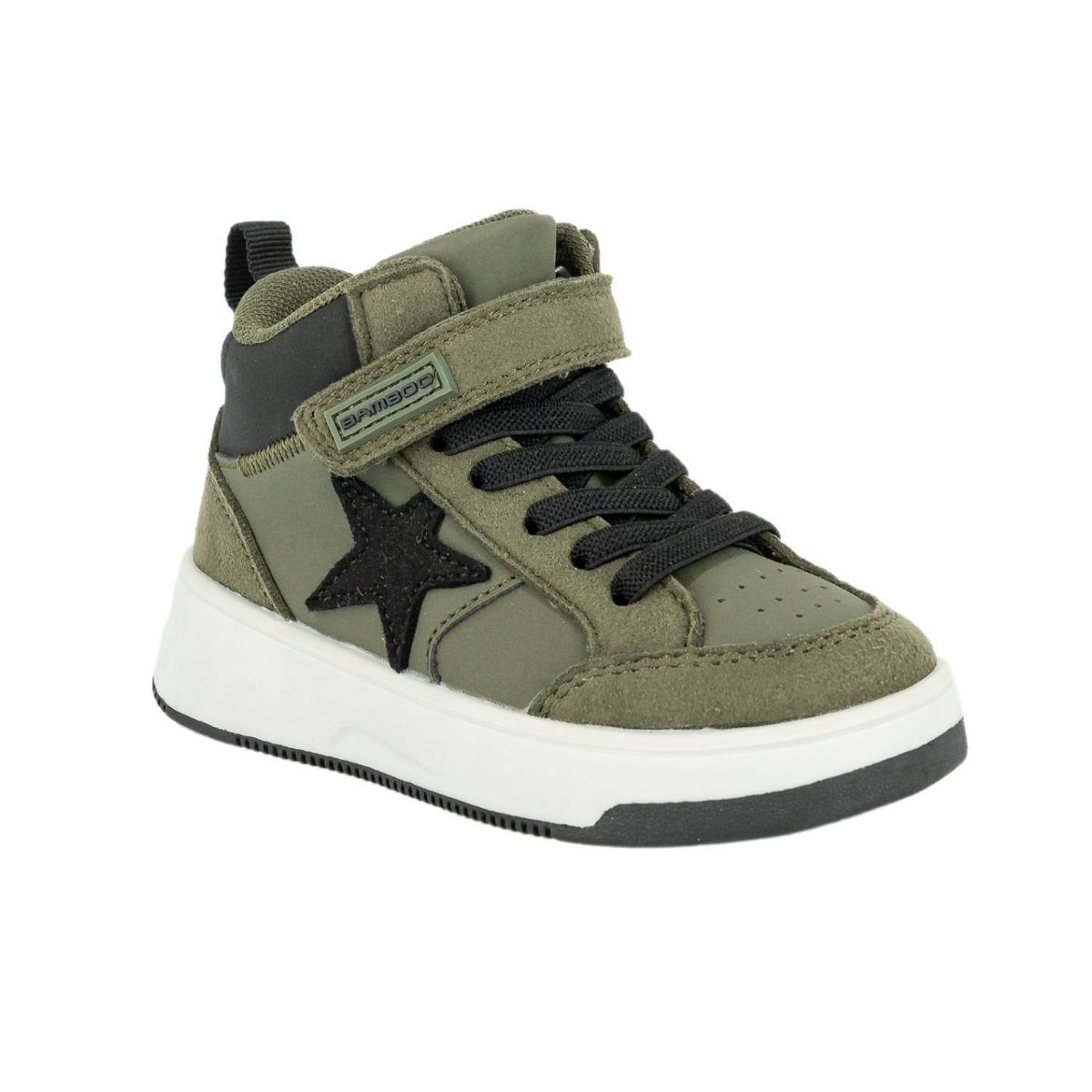 BAMBOO - Zapatilla Niño Verde Roma Bamboo