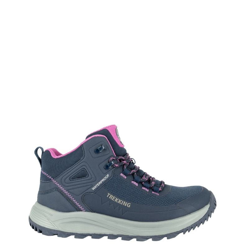 ALQUIMIA - Botin Outdoor Mujer Azul Rosal Alquimia