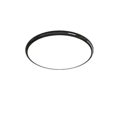 MMDH - Lámpara de techo LED Dormitorio Comedor Tricolor 30cm-Negro CLA267-B30