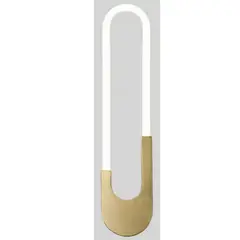 MMDH - Dormitorio Moderno Minimalista LED Lámpara de pared CLA289-Oro.