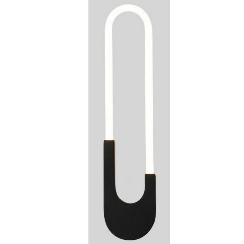 MMDH - Salón Moderno Minimalista LED Lámpara de pared CLA288-Negro..