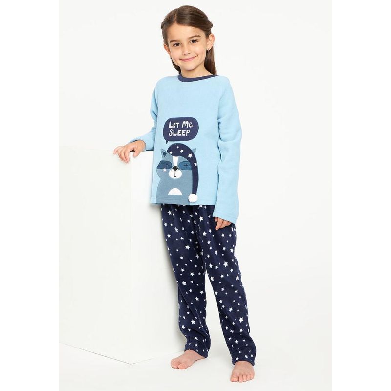 KAYSER - Pijama Niña Polar 631588M Kayser - Azul