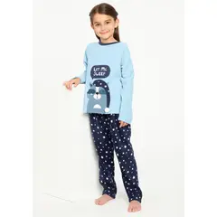 KAYSER - Pijama Niña Polar 631588M - Azul