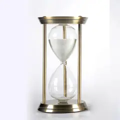 PUREPOWER - 15 minutos temporizador de arena reloj juguete escritorio