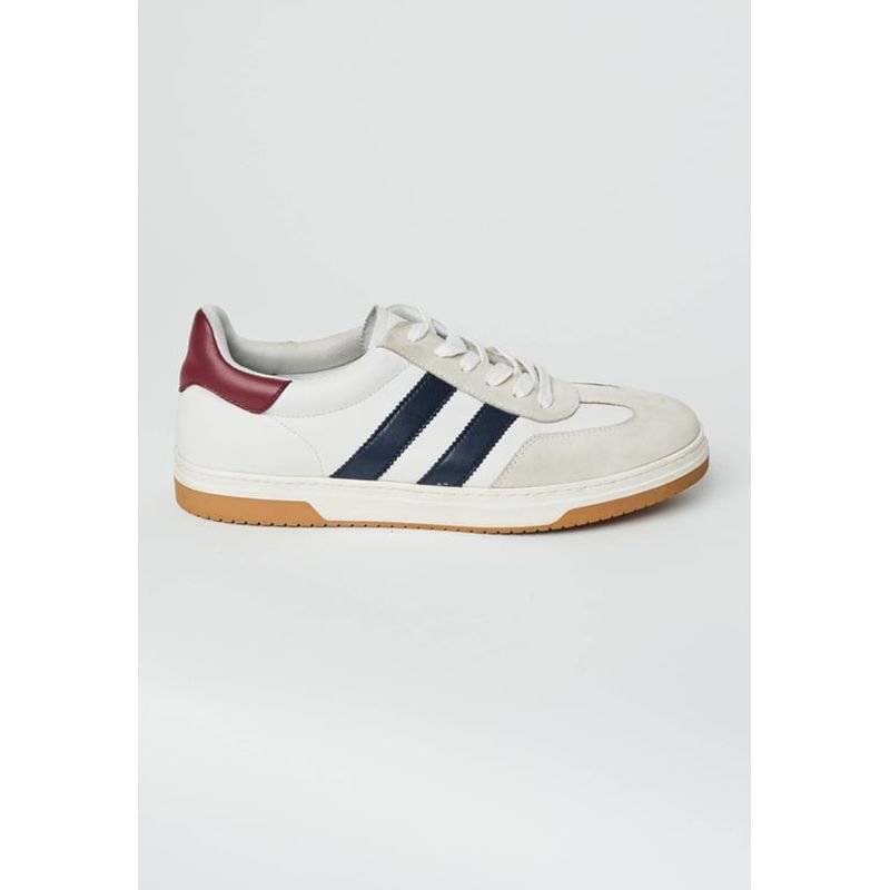 NEW MAN - Zapatillas Lugo Heritage Blanco Newman