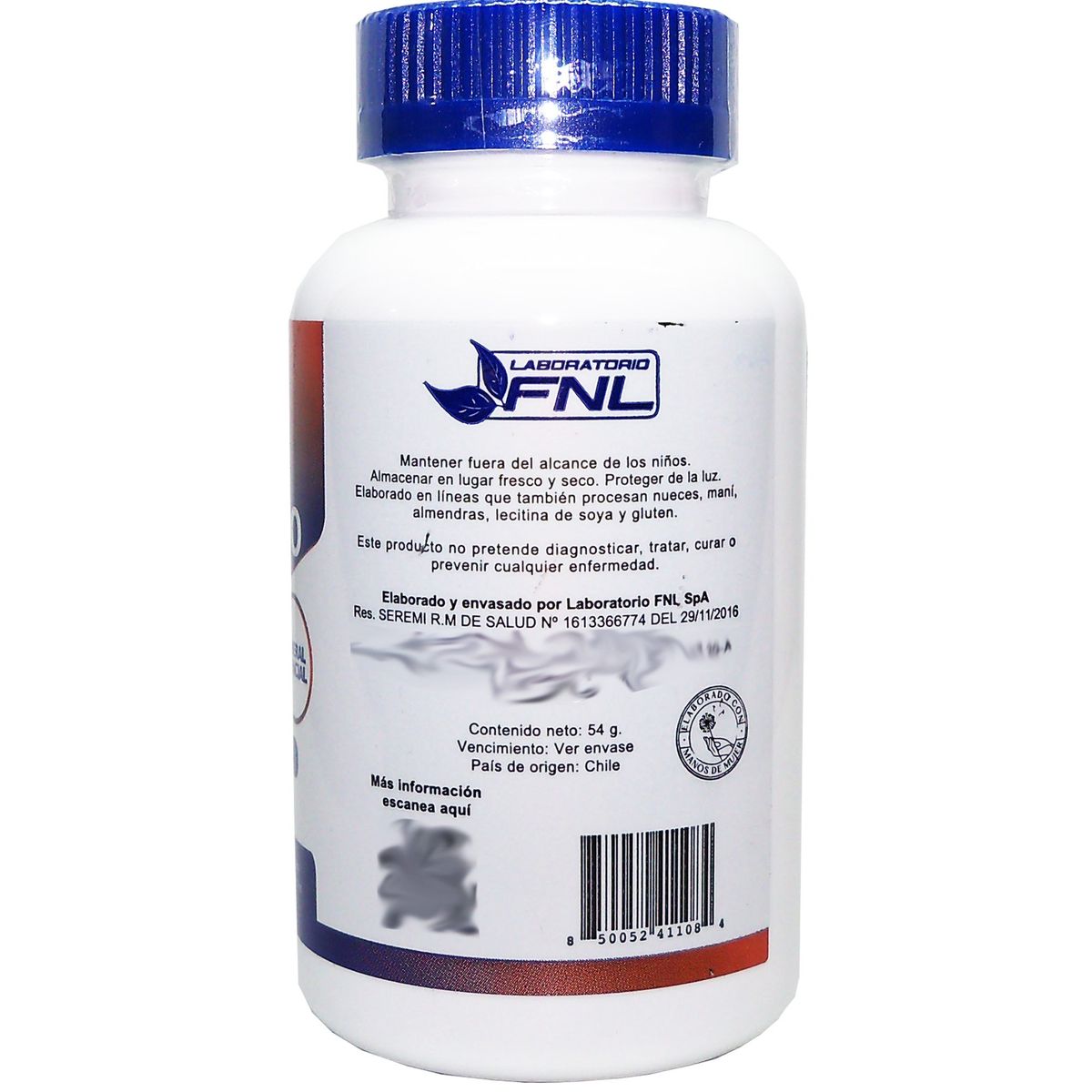 FNL - FNL Cloruro de Magnesio 90 Capsulas 500mg