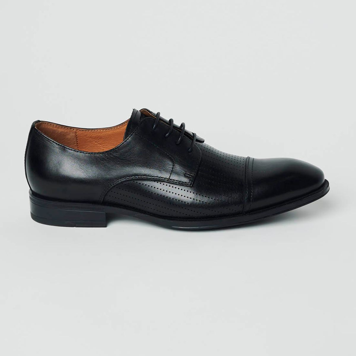 NEW MAN - Zapato Lerida Heritage Negro Newman
