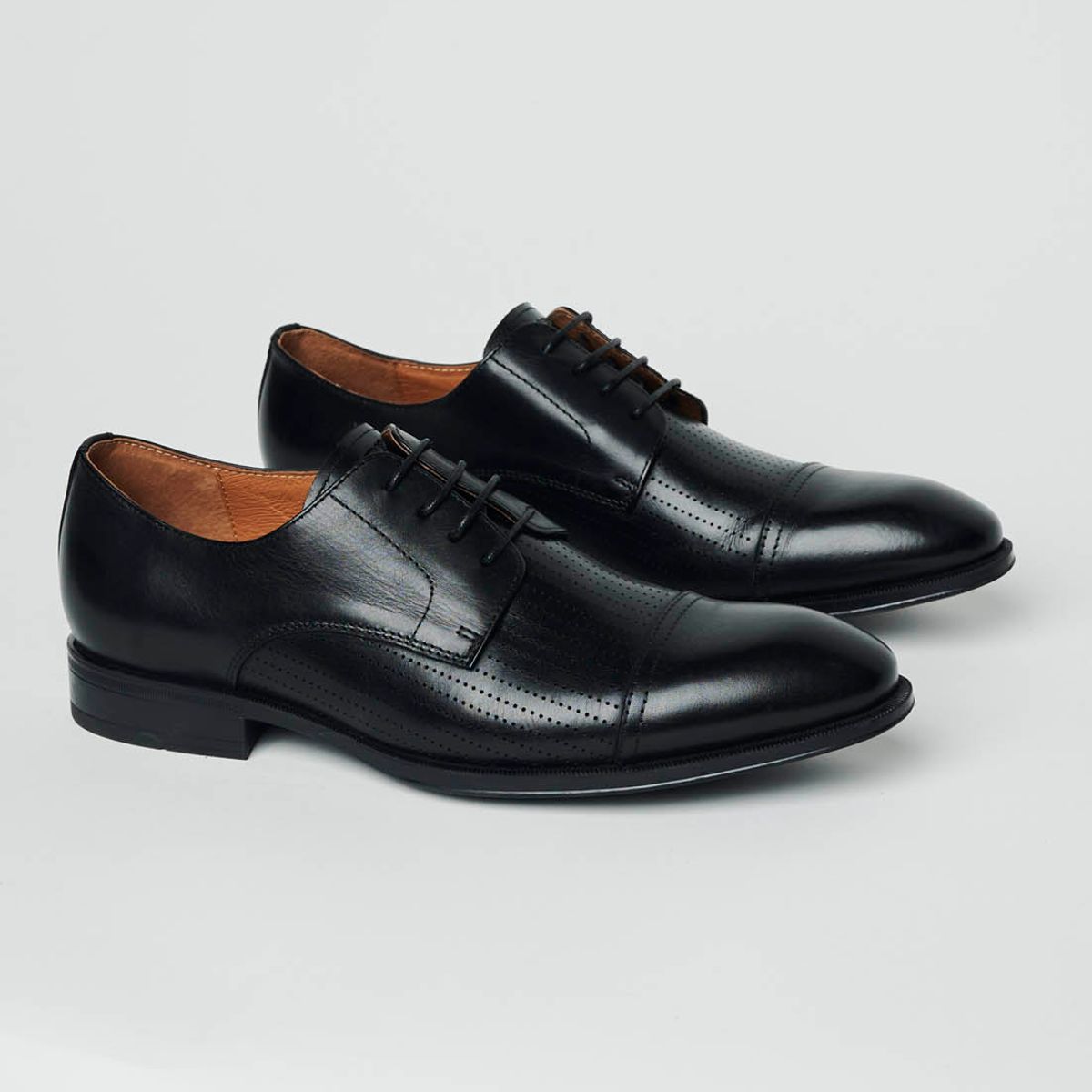NEW MAN - Zapato Lerida Heritage Negro Newman