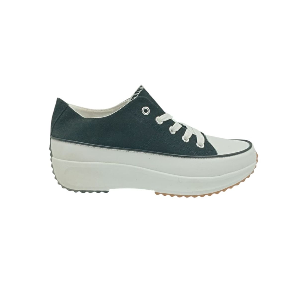 HERIEL - Zapatilla Negra Plataforma Mujer