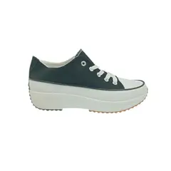 HERIEL - Zapatilla Negra Plataforma Mujer