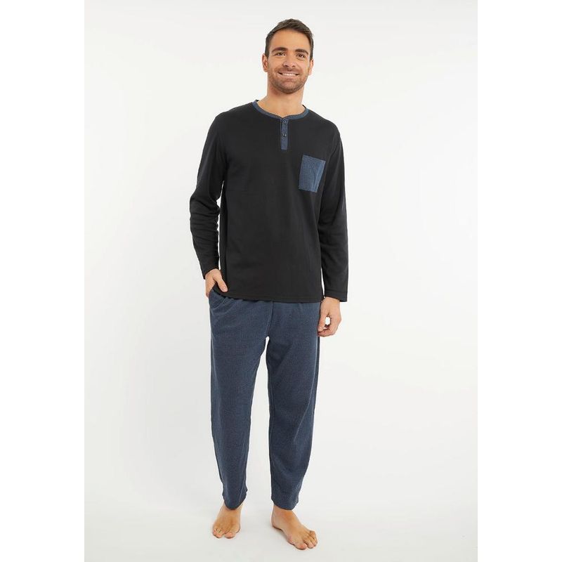 KAYSER - Pijama de Hombre Algodón 671803 Kayser - Azul