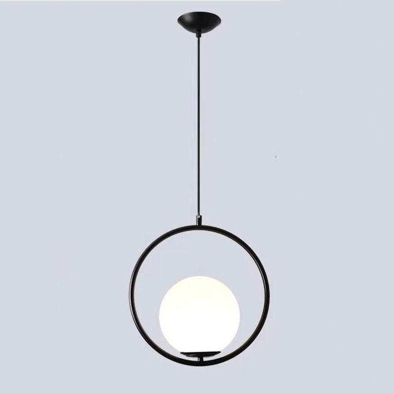 PUREPOWER - Lámpara colgante de cristal de la lámpara moderna globo techo-oro