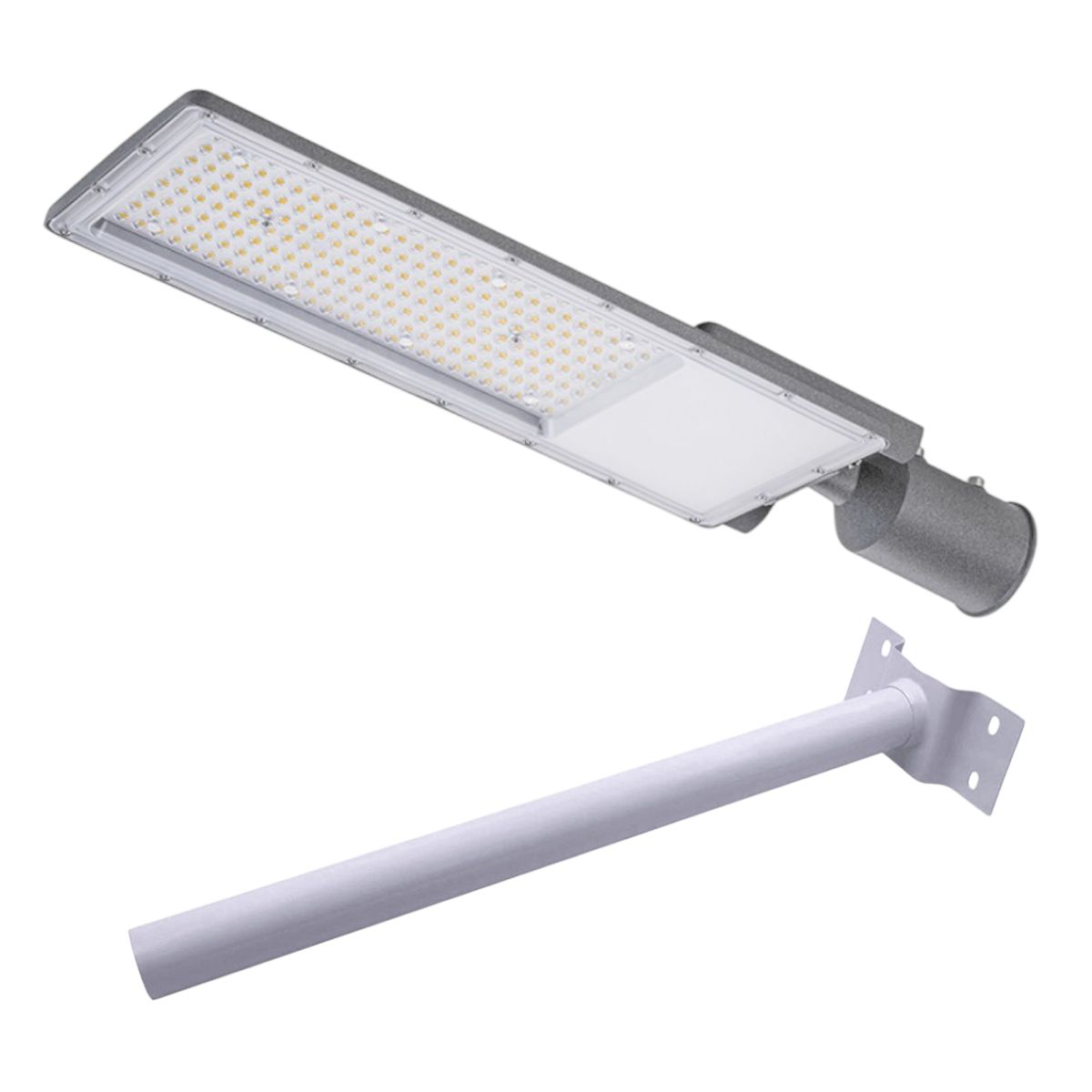 WANT - Luminaria Pública Eco Pubstreet 150w 5000k Luz Fría Con Soporte