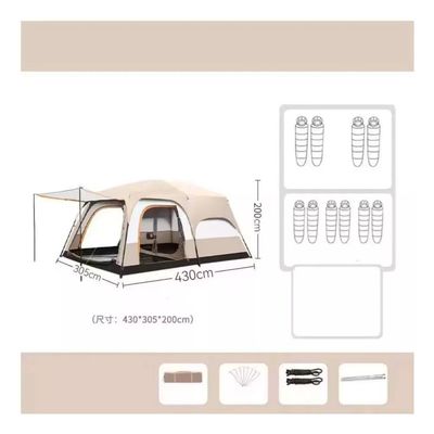 Imagen 2 del producto Carpa Instant Familiar Amplia Para 8-12 Personas Double Capa