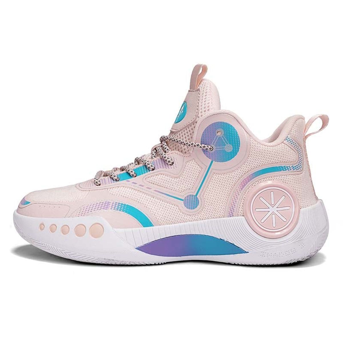 SHANDIAN - Zapatos de Básquetbol Hombre Rosa