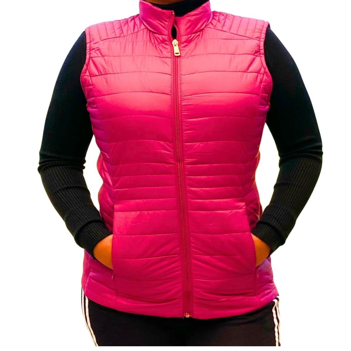 LIKE SHOP - Parka Sin Mangas Mujer Chaqueta Calidad Premium A-50