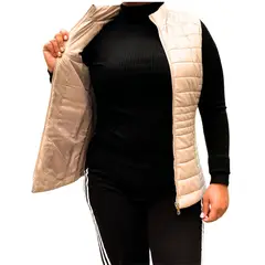 MPROPIA - Parka Sin Mangas Mujer Chaqueta Calidad Premium A-50.