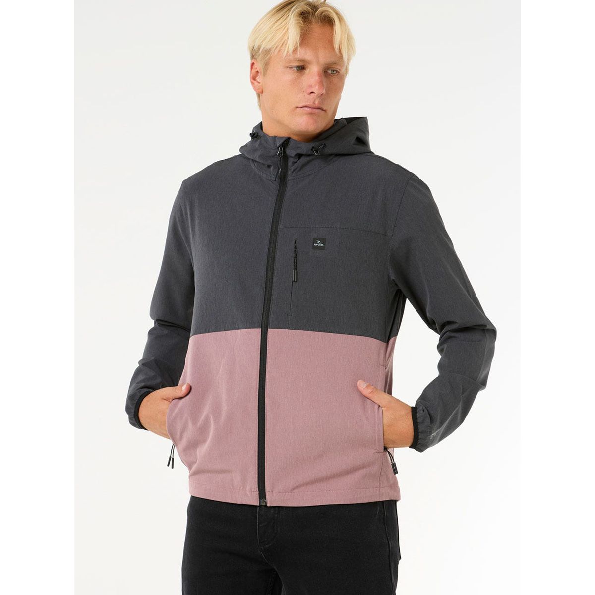 RIP CURL - Chaqueta Anti Series Elite Jacket Alt-1 Hombre Rip Curl - Negro.