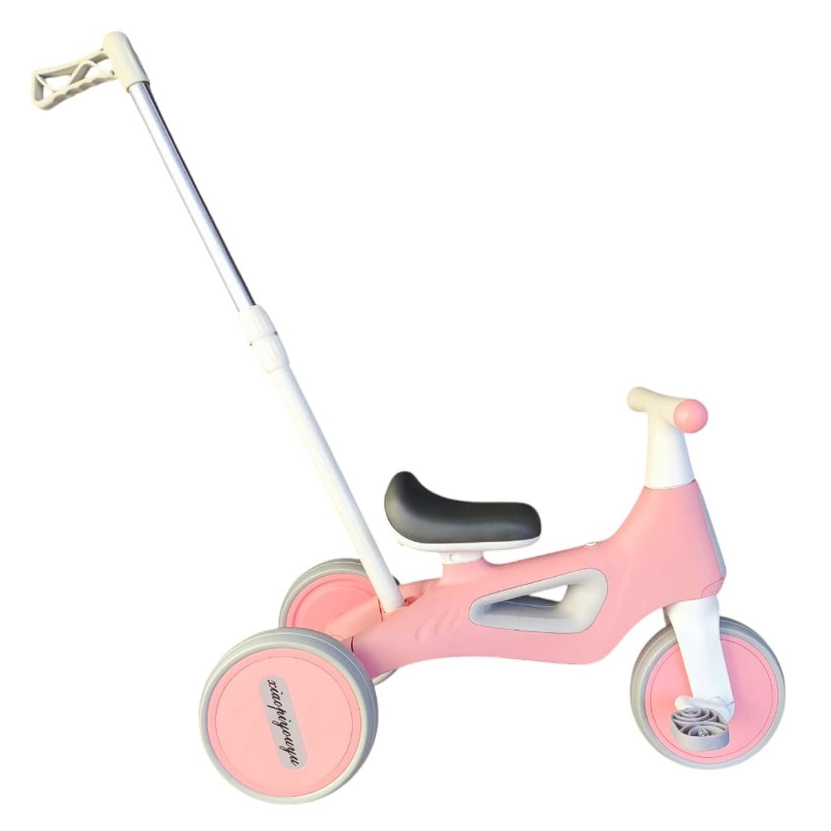 GENERICO - Triciclo Infantil Multifuncional 5 en 1 con Pedales Rosado