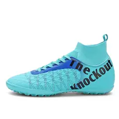 SHANDIAN - Zapatillas de Fútbol Hombre TF zapatos hombre Negro